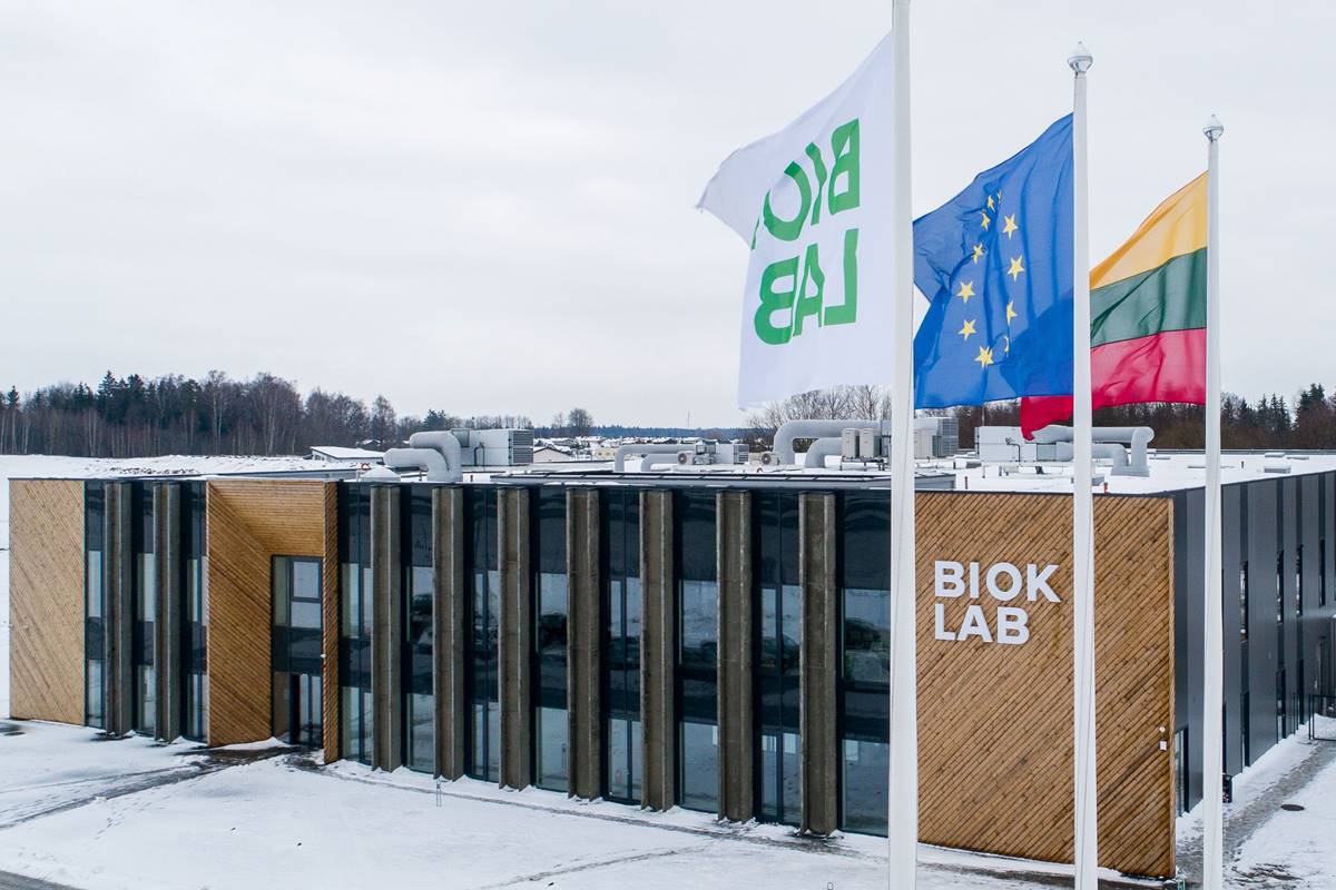 BIOK nauja gamykla. Įmonės nuotrauka.